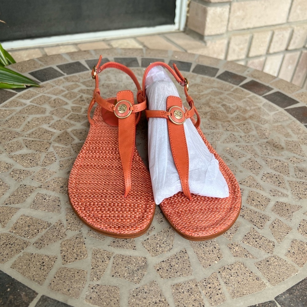 NEW Sam Edelman Gigi Signet Coral 8.5